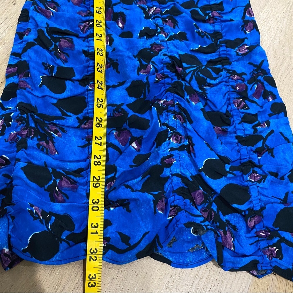 NEW Zara Ruched draped  dress - Picture 11 of 11